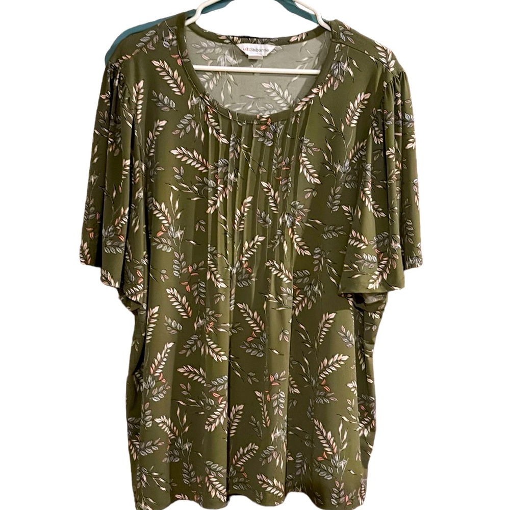 Liz Claiborne Womens Blouse 2 XL